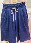 BERMUDA BLU CON COULISSE