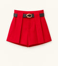 SHORTS IN TESSUTO DI COTONE ELASTICIZZATO