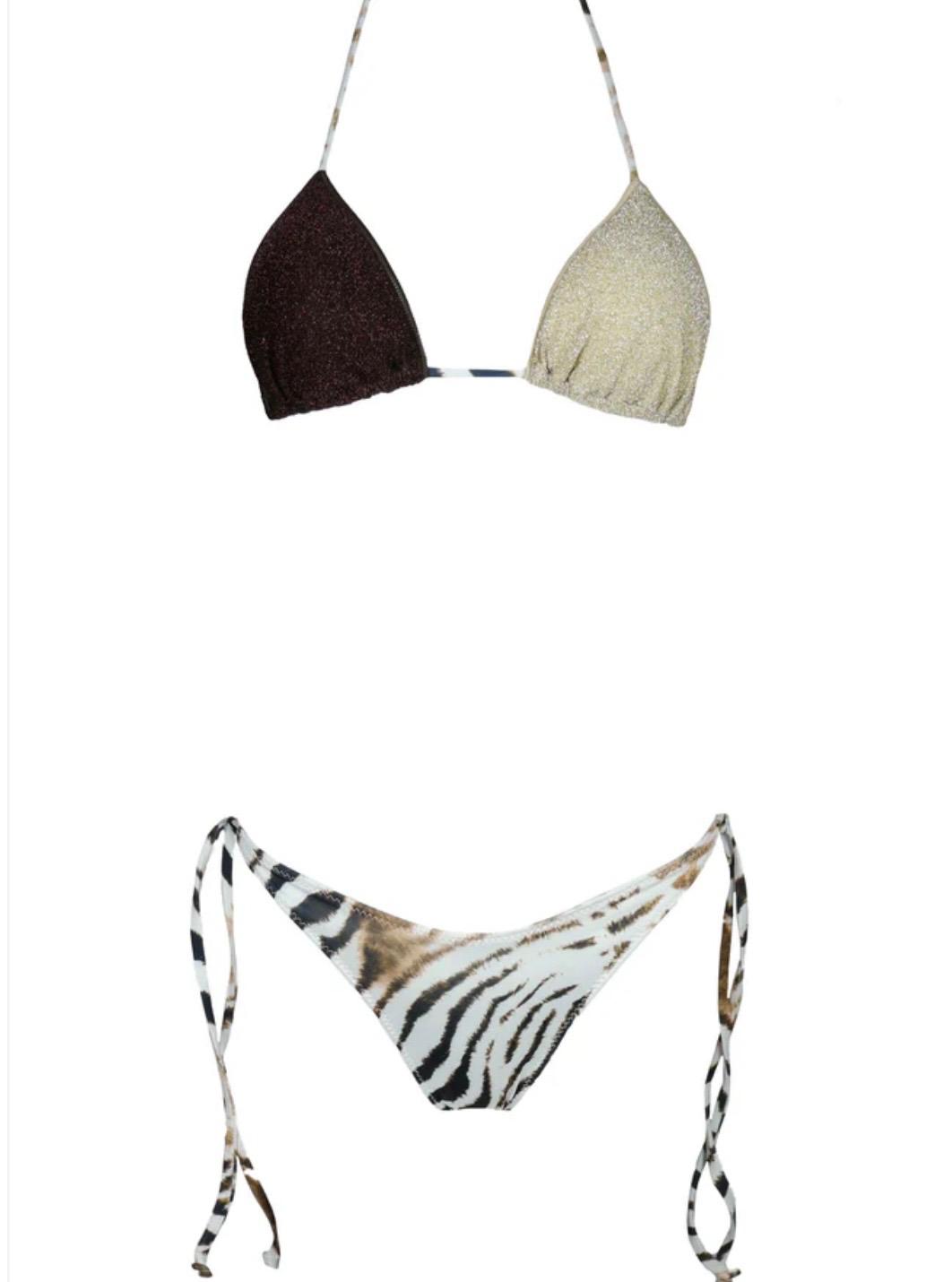 TRIANGOLO PATCH WHITE TIGER