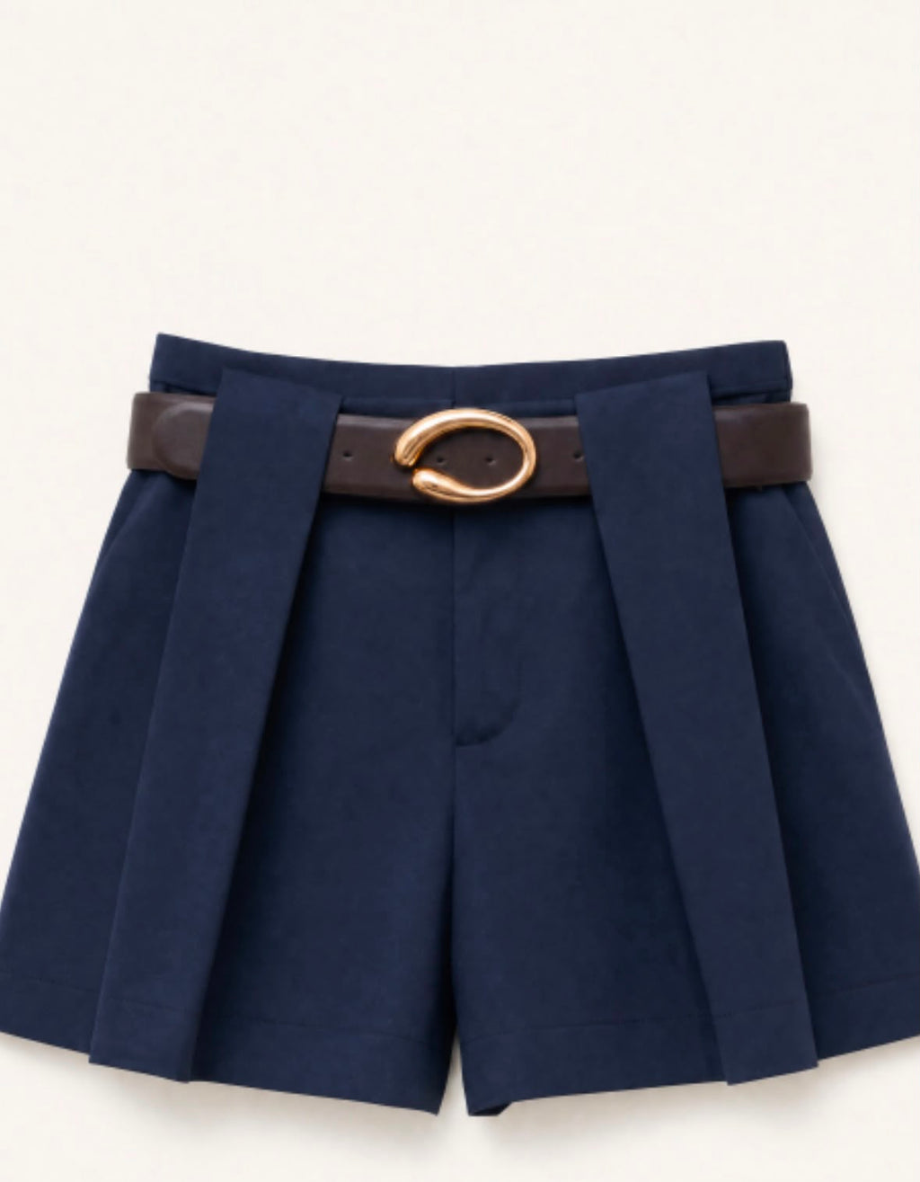 SHORTS IN TESSUTO DI COTONE ELASTICIZZATO