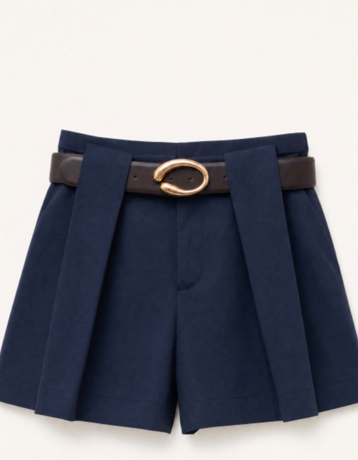 SHORTS IN TESSUTO DI COTONE ELASTICIZZATO