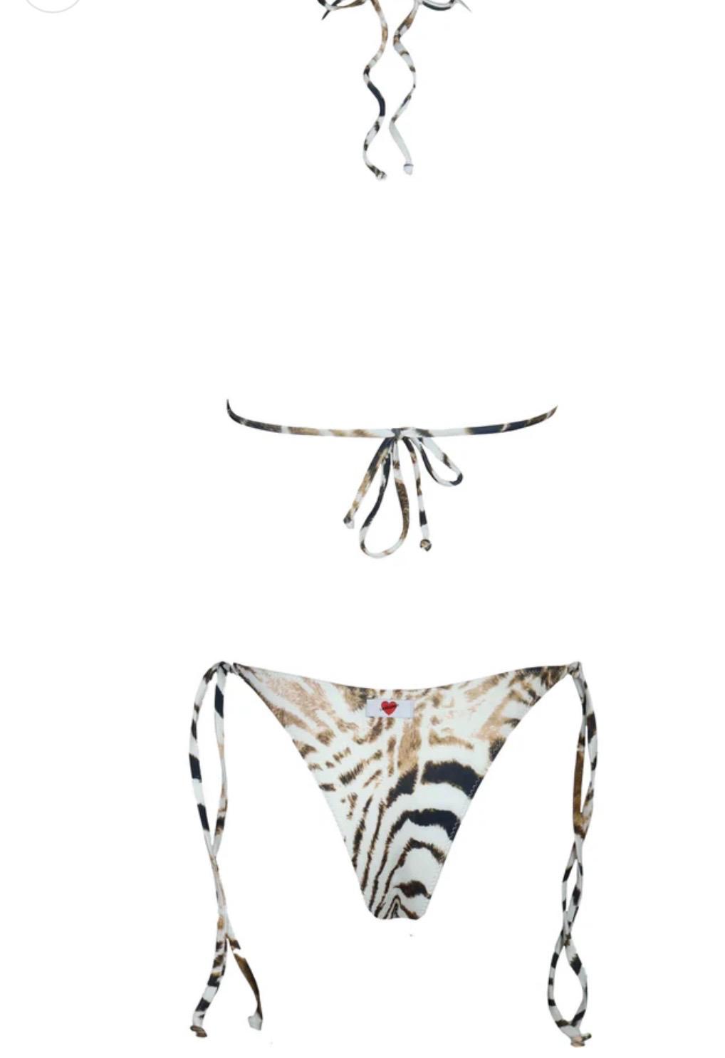 TRIANGOLO PATCH WHITE TIGER